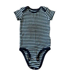 Simple Joys by Carter's Blue Striped Onesie